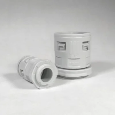 Муфта вводная для гофрированных труб серая ВМ-ГТ-25 (PR08.3270)