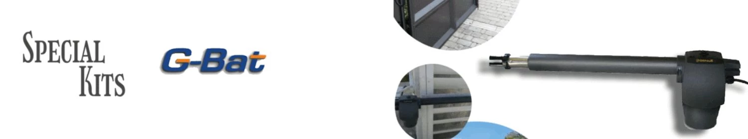 КОМПЛЕКТЫ ДЛЯ РАСПАШНЫХ ВОРОТ G-BAT КОМПЛЕКТЫ ДЛЯ РАСПАШНЫХ ВОРОТ G-BAT