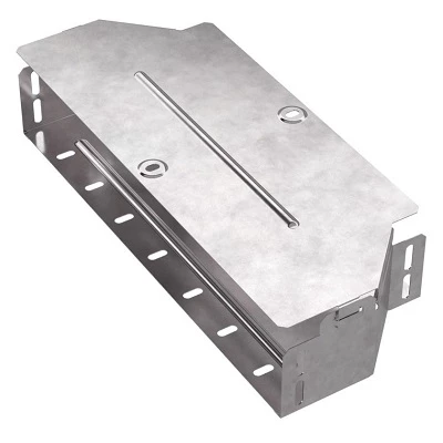 Переходник симметричный с крышкой Стандарт 400х300х80 (PR16.0656)