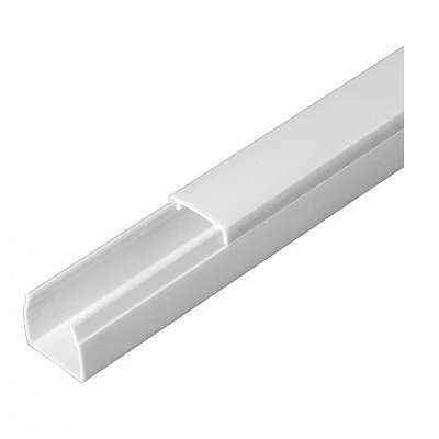 Кабель-канал белый 2-й замок в п/э 16х16 мм (84 м/уп) (PR03.0048)