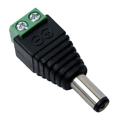 Разъем питания штекер с клеммной колодкой