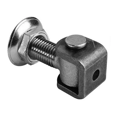 HN 24 - петля регулируемая с гайкой и шайбой, 69-102 мм, М24 , приваривание (арт. 1700098)