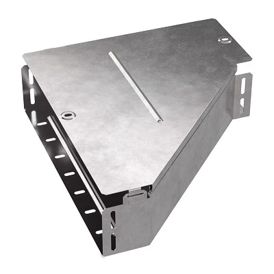 Переходник левый с крышкой Стандарт 400х150х100 (PR16.0681)