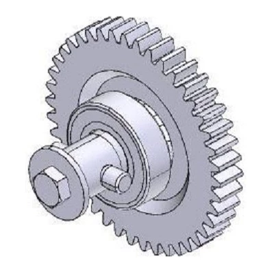 Вал выходной редуктора OPB001 (119RID444)