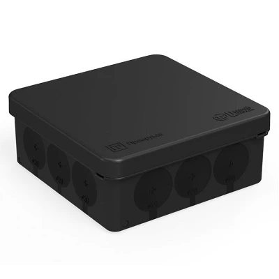 Коробка распределительная 60-0303-9005 для прямого монтажа двухкомпонентная безгалогенная (HF) 100х100х40 (90шт/кор) (60-0303-9005)