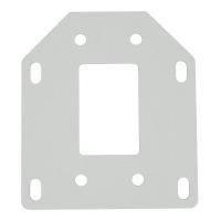 Монтажная пластина для механических шлагбаумов