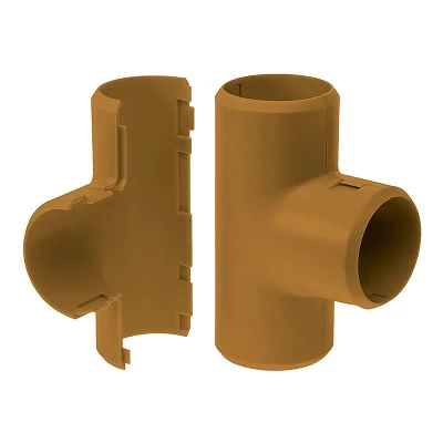 Тройник разборный бук d32 мм (15шт/180шт уп/кор) (PR13.0294)