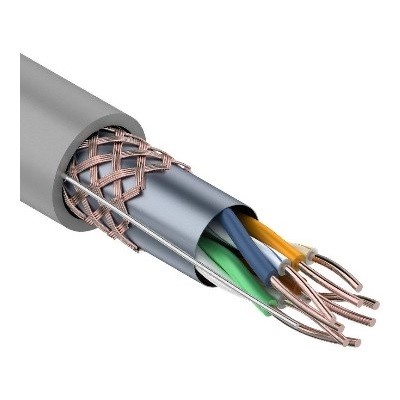 SFTP 4PR 24AWG, CAT5e, 305м. REXANT (01-0342) бухта 305м