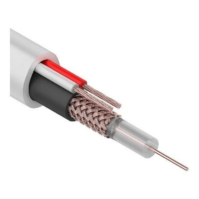 Кабель КВК-В-1,5+2x0,50 мм² (Cu/Cu) белый, 200 м (01-4012)