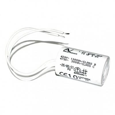 Конденсатор 8 мкФ с гибк. выводами (119RIR291)