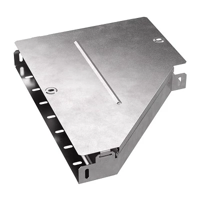 Переходник левый с крышкой Стандарт 400х200х50 (PR16.0682)