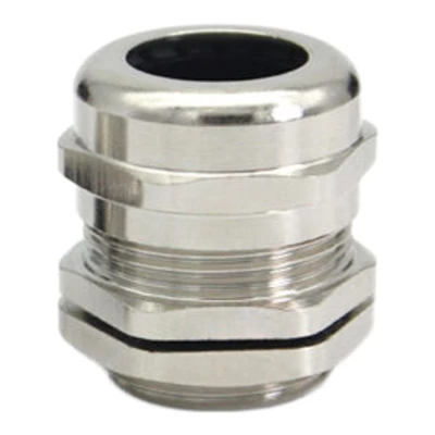 Гермоввод 7-12 мм никелированная латунь  