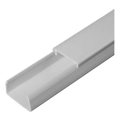 Кабель-канал серый RAL 7035 2-й замок в п/э 25х16 мм (80м/уп) (PR03.0072)