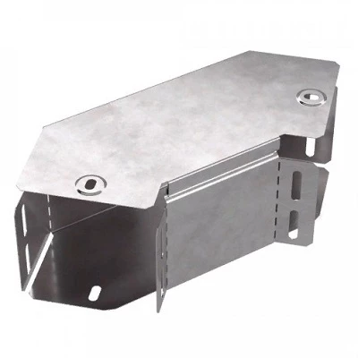 Угол горизонтальный 90 градусов с крышкой Стандарт 100х100 (PR16.0413)