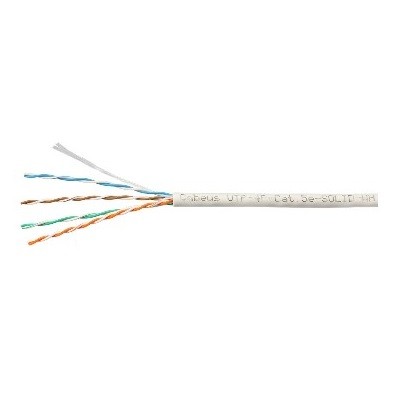 UTP-4P-Cat.5e-SOLID-WH-