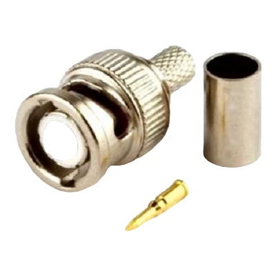 Разъем BNC штекер RG-6 обжим (05-3003)