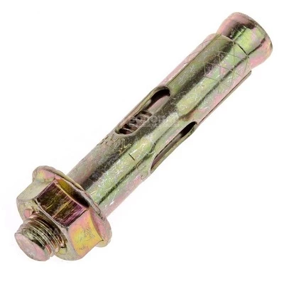 Анкерный болт с гайкой оцинкованный М10/12х60 (50 шт/уп) (PR08.2353)