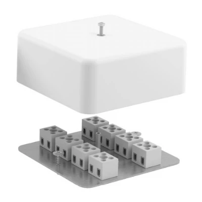 Коробка огнестойкая для кабель-канала 40-0470-FR2.5-6 Е15-Е120 103х103х45