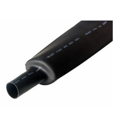 Трубка термоусаживаемая ТУТ нг 40,0/20,0мм, черная, упаковка 10 шт. по 1м (24-0007)