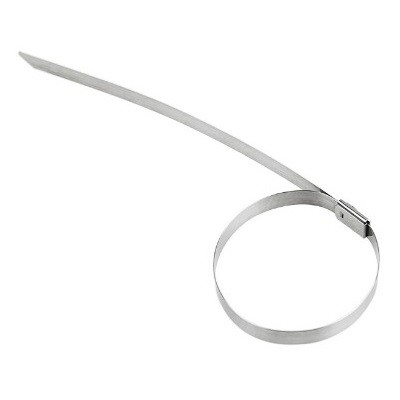 Хомут-стяжка стальная 152x7,9 мм, упаковка 10 шт. (07-0160-10)