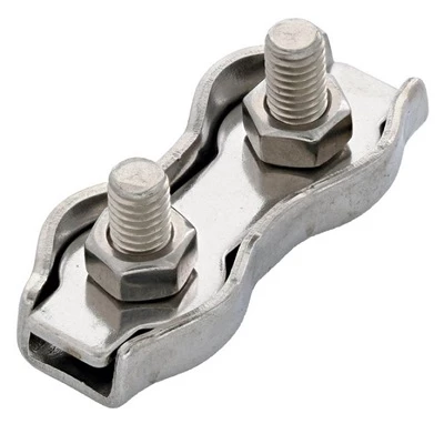 Зажим троса двойной D6мм Duplex (50шт/уп) (PR08.3891)