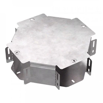 Х-образный ответвитель с крышкой Стандарт 150х100 (PR16.0461)