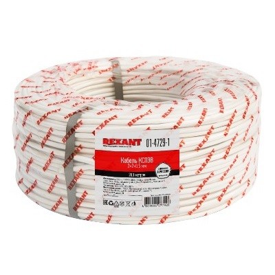 Кабель сигнальный КCПЭB 2x2х0,5 мм, бухта 200м (01-4729-1)