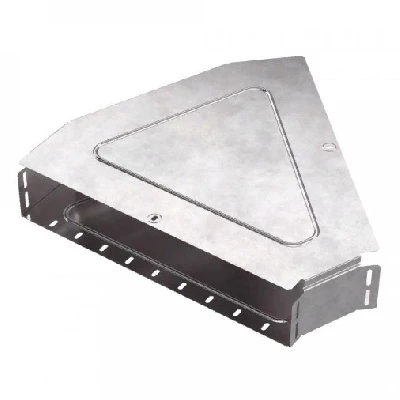 Угол горизонтальный 45 градусов с крышкой Стандарт 500х100 (PR16.0618)