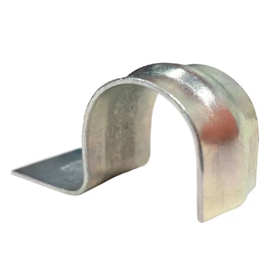 Скоба металлическая однолапковая СМО d19-20 мм для монтажного пистолета (без отверстий) (100 шт/уп) (PR08.2754)