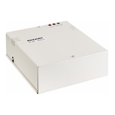 Блок питания резервированный 12В, 5А, под АКБ 7А/ ч DC-497 (34-0497)