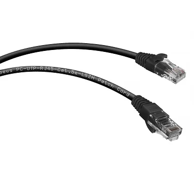PC-UTP-RJ45-Cat.5e-3m-BK-LSZH PC-UTP-RJ45-Cat.5e-3m-BK-LSZH
